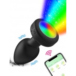 led ışıklı app kontrollü anal plug