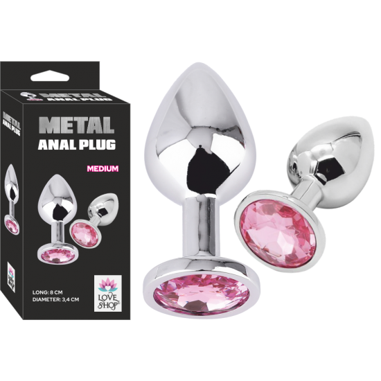 METAL ANAL PLUG -MEDİUM