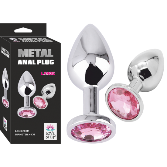 METAL ANAL PLUG-LARGE