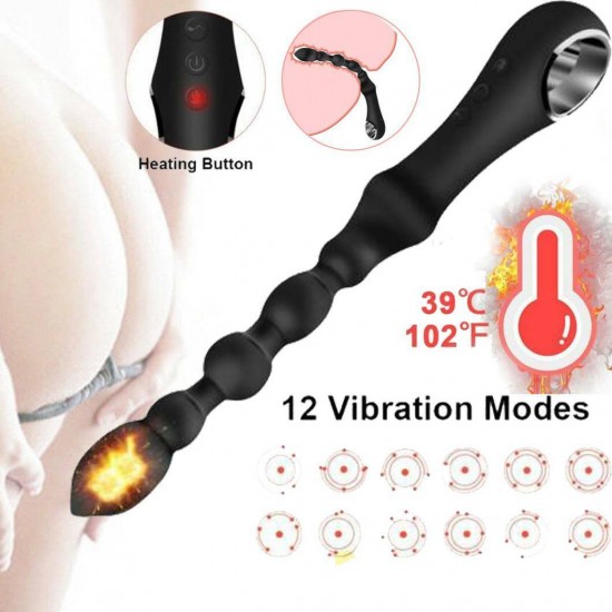 ısıtmalı anal ve vajinal vibratör