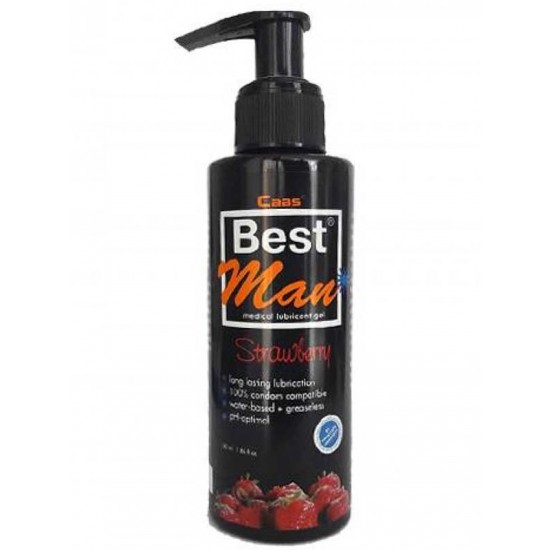 Best Man 150ML. Büyük Boy Çilekli Lubricant Jel