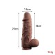 25 cm Gerçekçi Uzun & Kalın Dildo Penis