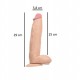 31 cm Vantuzlu Realistik Penis Anal Vajinal Dildo