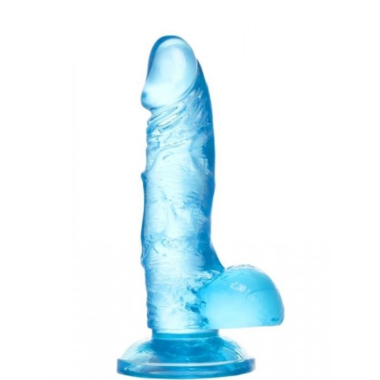 Jel Dildo Mavi 15,8 cm