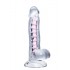 Paret Kıkırdaklı Jel Dildo 18 cm